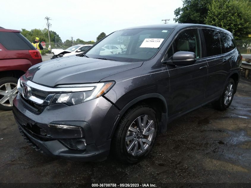 2019 HONDA PILOT EX-L - 5FNYF5H57KB041681