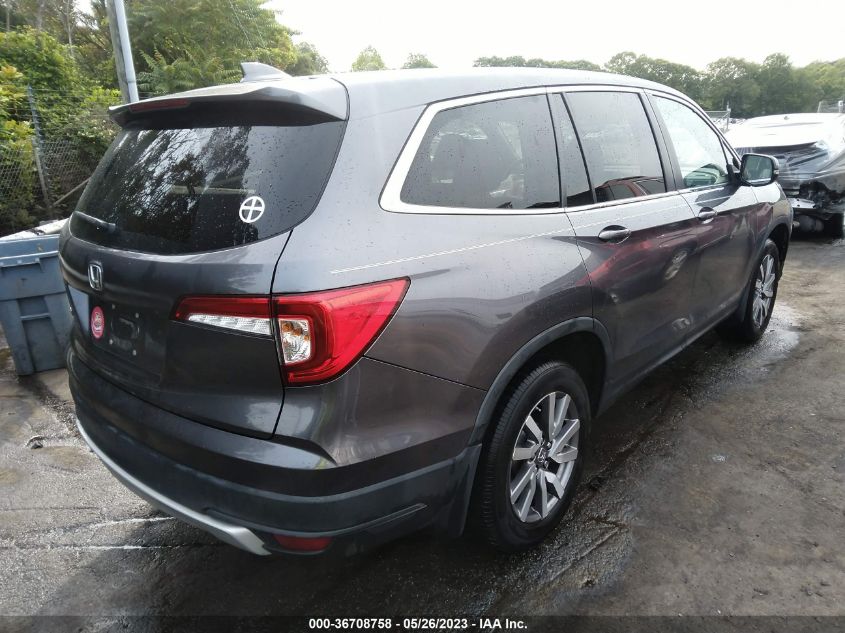 2019 HONDA PILOT EX-L - 5FNYF5H57KB041681