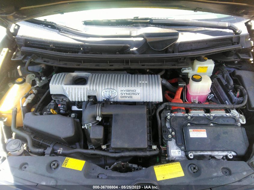 2013 TOYOTA PRIUS ONE/TWO/THREE/FOUR/FIVE - JTDKN3DU7D5701748
