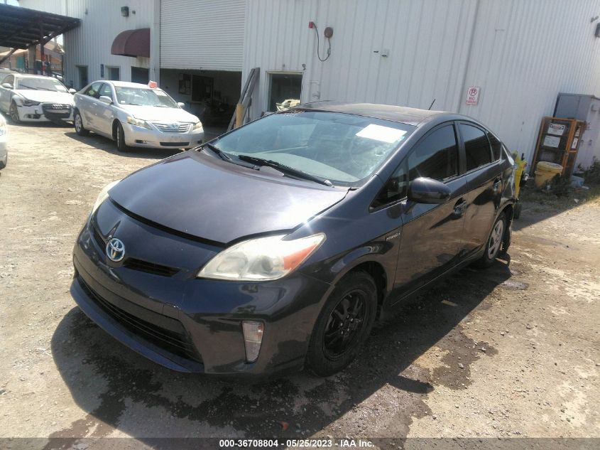 2013 TOYOTA PRIUS ONE/TWO/THREE/FOUR/FIVE - JTDKN3DU7D5701748