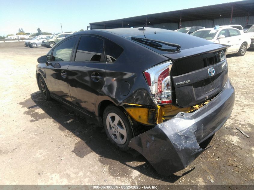 2013 TOYOTA PRIUS ONE/TWO/THREE/FOUR/FIVE - JTDKN3DU7D5701748