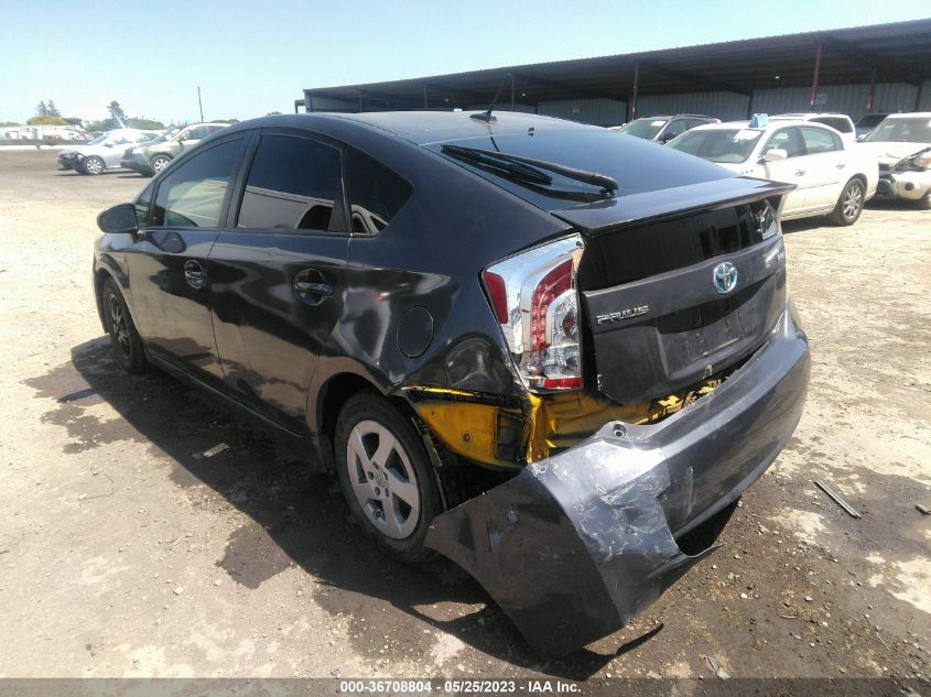 2013 TOYOTA PRIUS ONE/TWO/THREE/FOUR/FIVE - JTDKN3DU7D5701748
