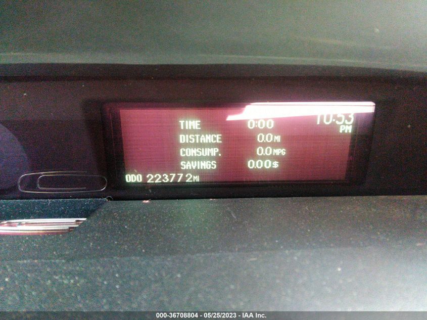 2013 TOYOTA PRIUS ONE/TWO/THREE/FOUR/FIVE - JTDKN3DU7D5701748
