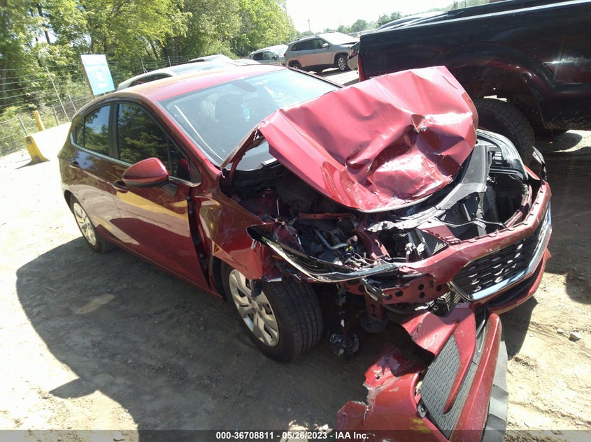 VIN 3G1BE6SM3HS557933 2017 CHEVROLET CRUZE LT
