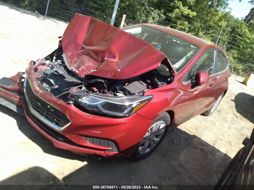VIN 3G1BE6SM3HS557933 2017 CHEVROLET CRUZE LT