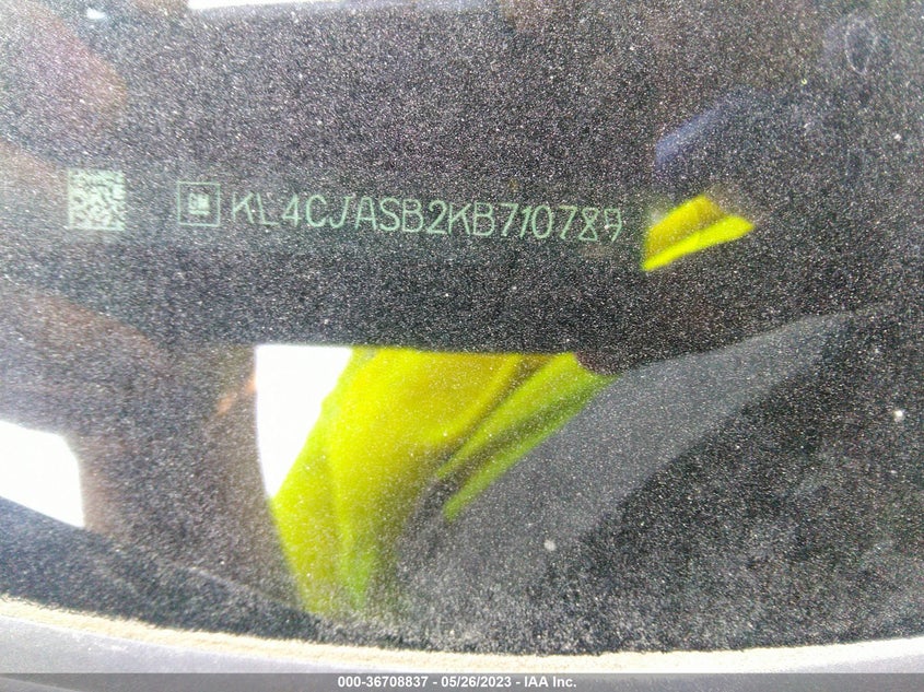 VIN KL4CJASB2KB710789 2019 BUICK ENCORE PREFERRED