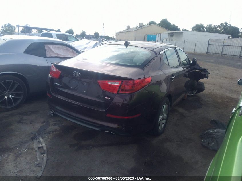 2015 KIA OPTIMA LX - 5XXGM4A72FG442209