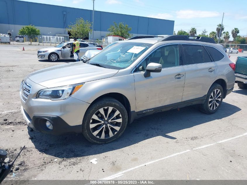 2017 SUBARU OUTBACK LIMITED - 4S4BSANC2H3205174
