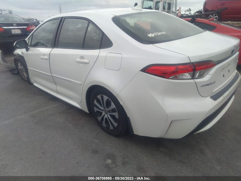 2020 TOYOTA COROLLA HYBRID LE - JTDEBRBE5LJ017324