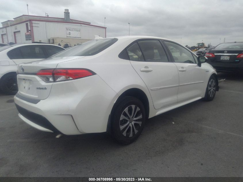 2020 TOYOTA COROLLA HYBRID LE - JTDEBRBE5LJ017324