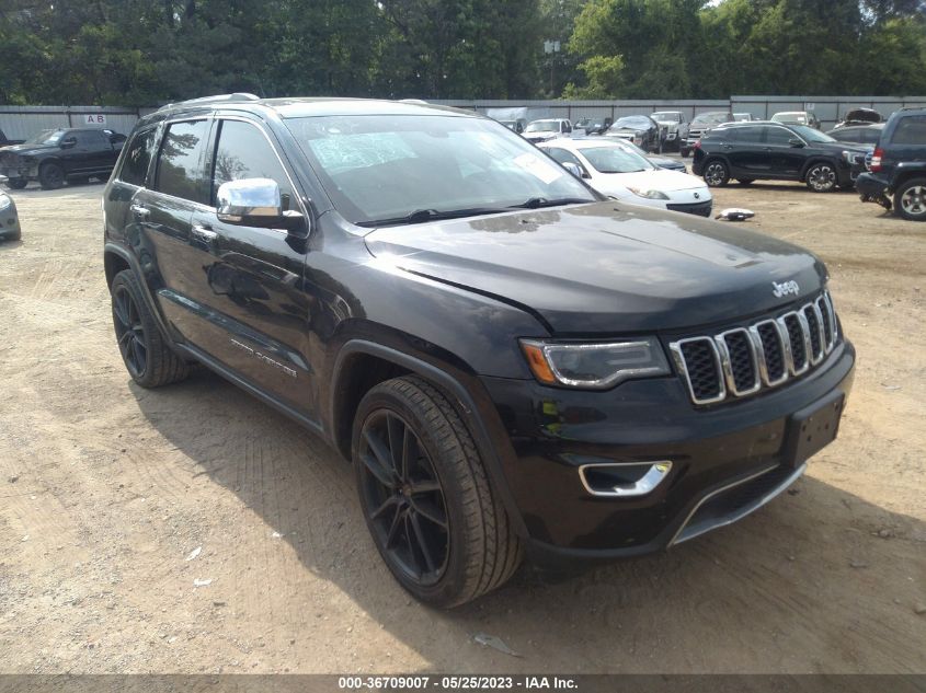 2017 JEEP GRAND CHEROKEE LIMITED - 1C4RJEBGXHC846237