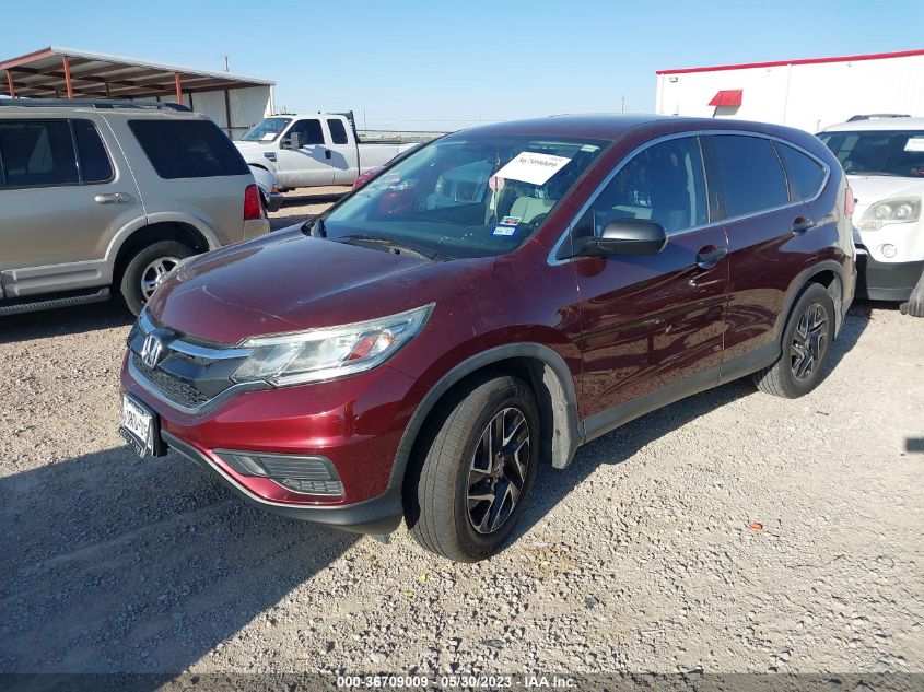 2016 HONDA CR-V SE - 5J6RM3H49GL023588