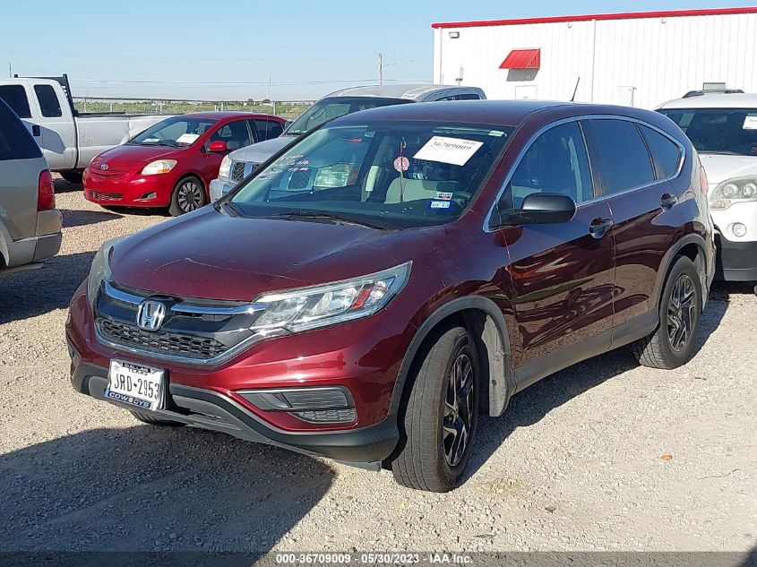 2016 HONDA CR-V SE - 5J6RM3H49GL023588