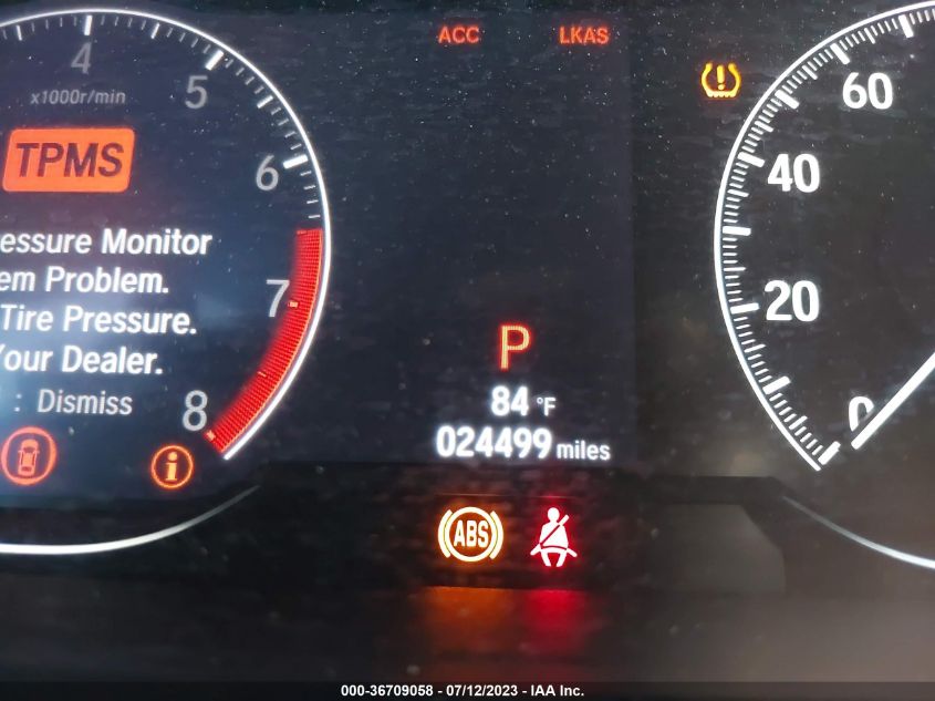 2020 HONDA ACCORD SEDAN SPORT - 1HGCV1F32LA138306