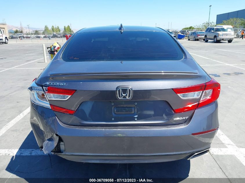 2020 HONDA ACCORD SEDAN SPORT - 1HGCV1F32LA138306