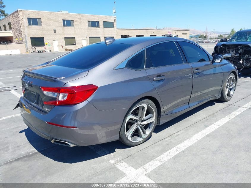 2020 HONDA ACCORD SEDAN SPORT - 1HGCV1F32LA138306