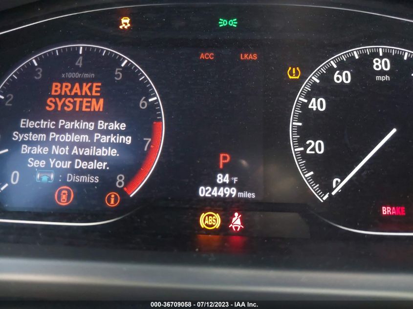 2020 HONDA ACCORD SEDAN SPORT - 1HGCV1F32LA138306