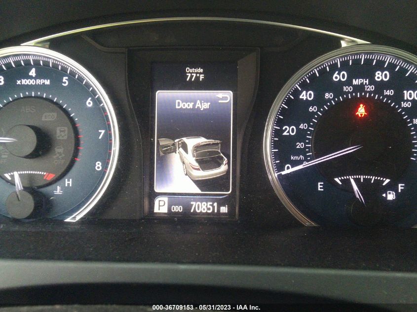 2017 TOYOTA CAMRY XLE/SE/LE/XSE - 4T1BF1FK5HU310506