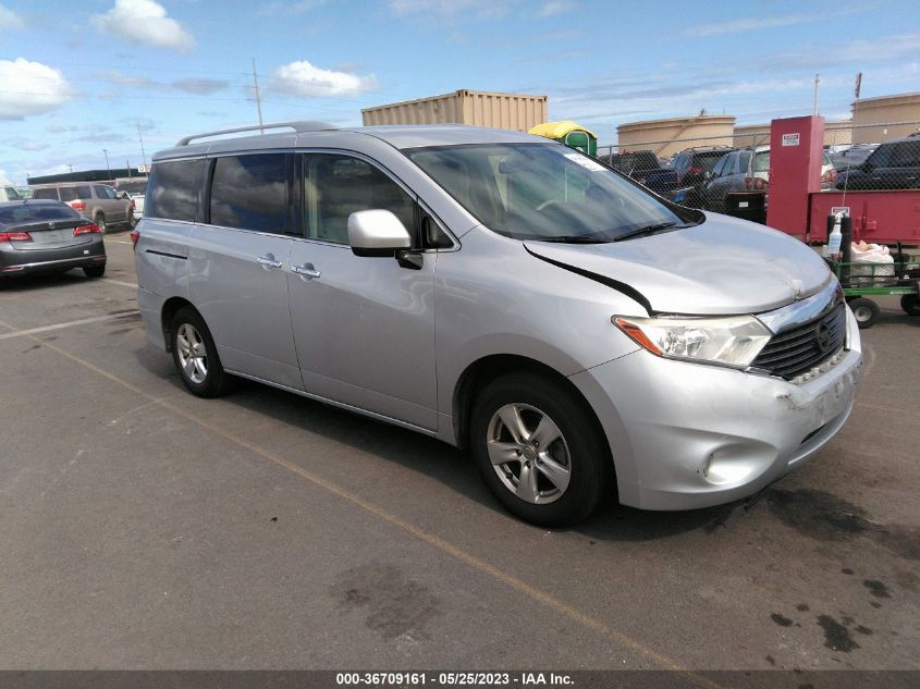 2016 NISSAN QUEST SV/S/PLATINUM/SL - JN8AE2KP3G9150156