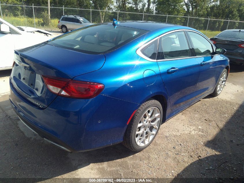 2015 CHRYSLER 200 C - 1C3CCCEG8FN627976