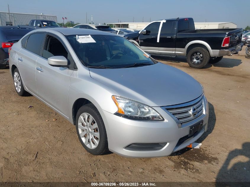 2014 NISSAN SENTRA SV - 3N1AB7AP3EL687426