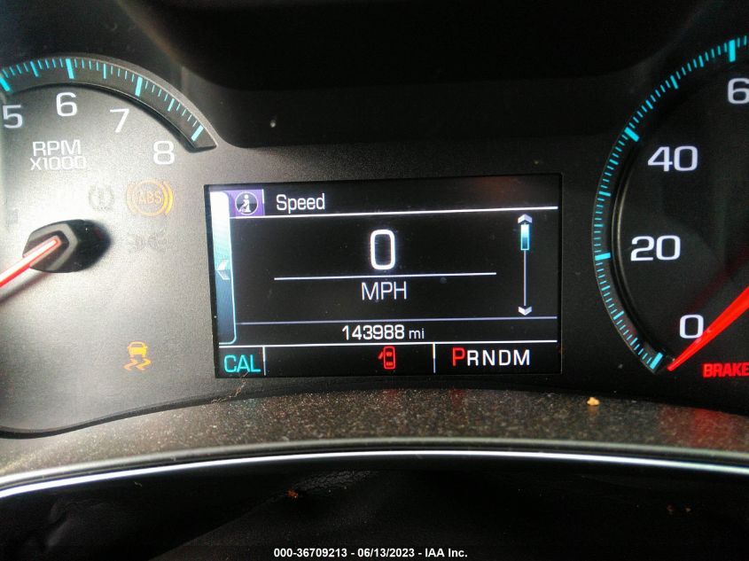 2016 CHEVROLET IMPALA LTZ - 2G1145S37G9149432