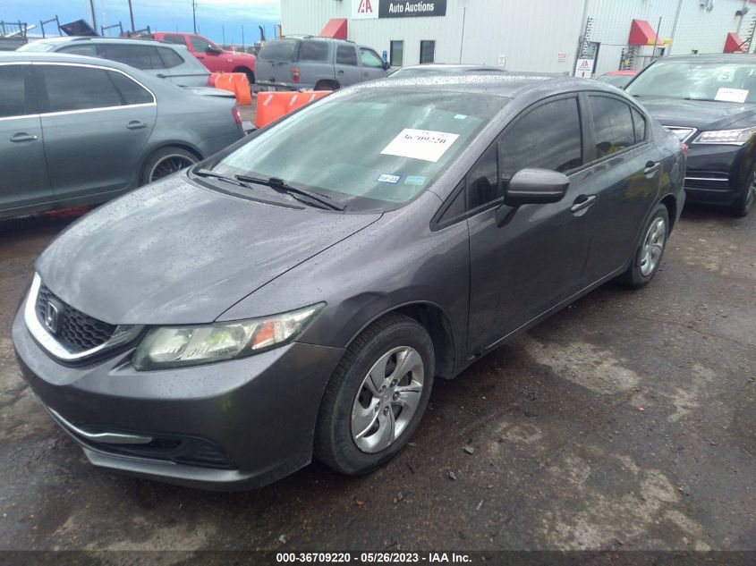2015 HONDA CIVIC SEDAN LX - 19XFB2F51FE057293