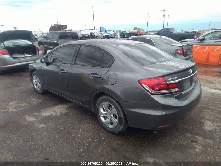2015 HONDA CIVIC SEDAN LX - 19XFB2F51FE057293