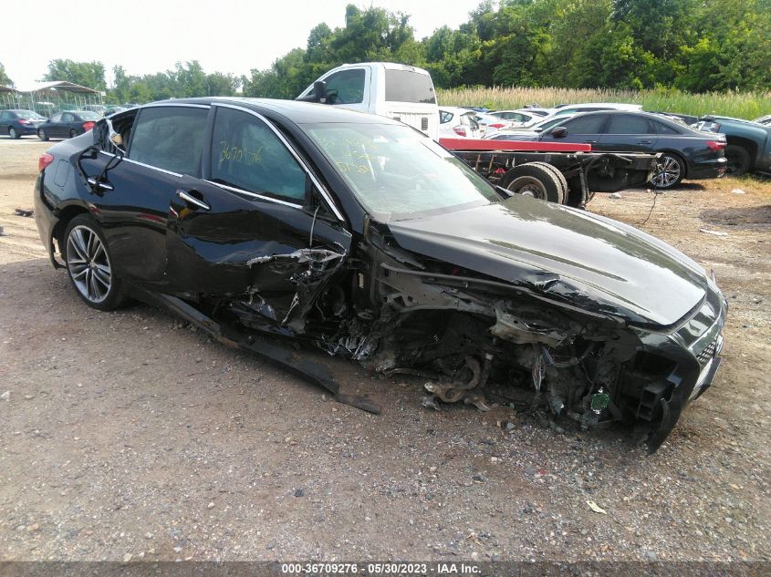 2014 INFINITI Q50 HYBRID SPORT - JN1AV7AR2EM700441