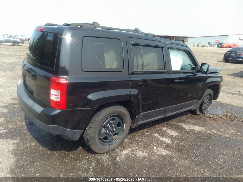 2016 JEEP PATRIOT SPORT - 1C4NJPBA9GD659585