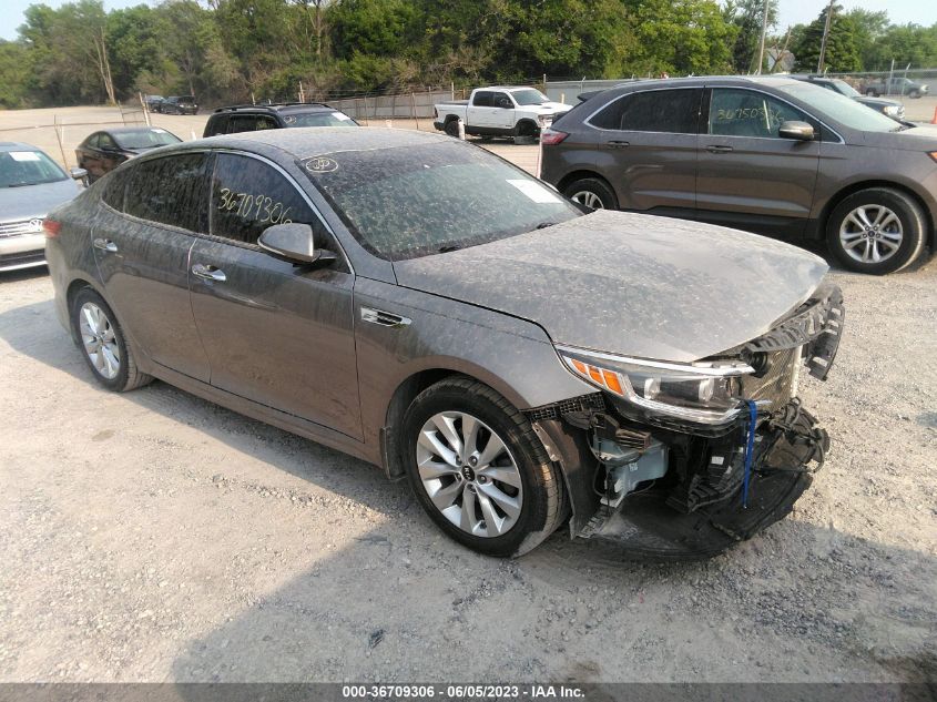 2016 KIA OPTIMA EX - 5XXGU4L33GG062212