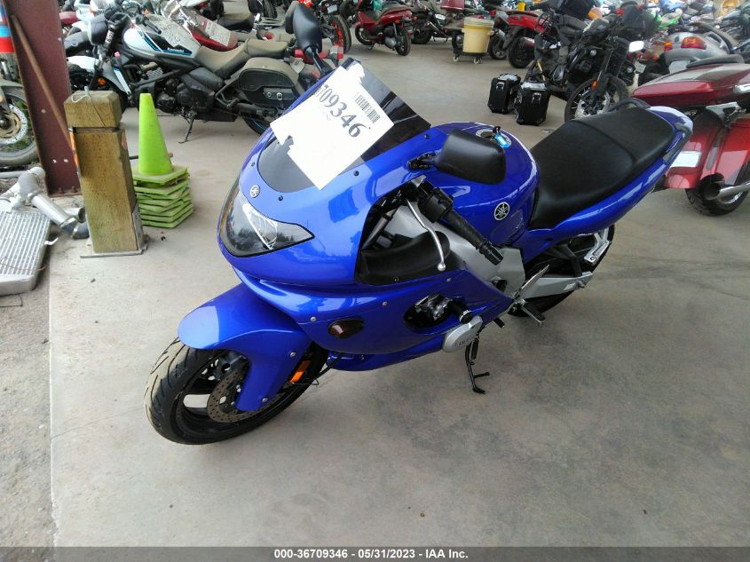 2007 YAMAHA YZF600 R JYARJ10E67A002602