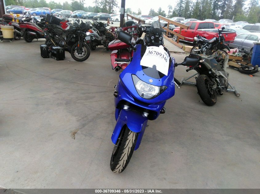 2007 YAMAHA YZF600 R JYARJ10E67A002602