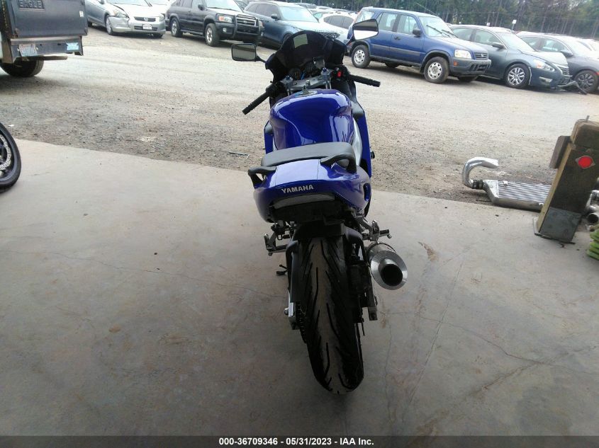 2007 YAMAHA YZF600 R JYARJ10E67A002602