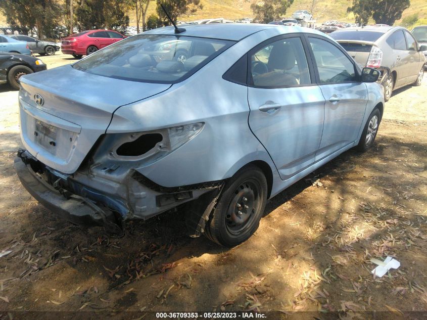 2014 HYUNDAI ACCENT GLS - KMHCT4AE8EU715481
