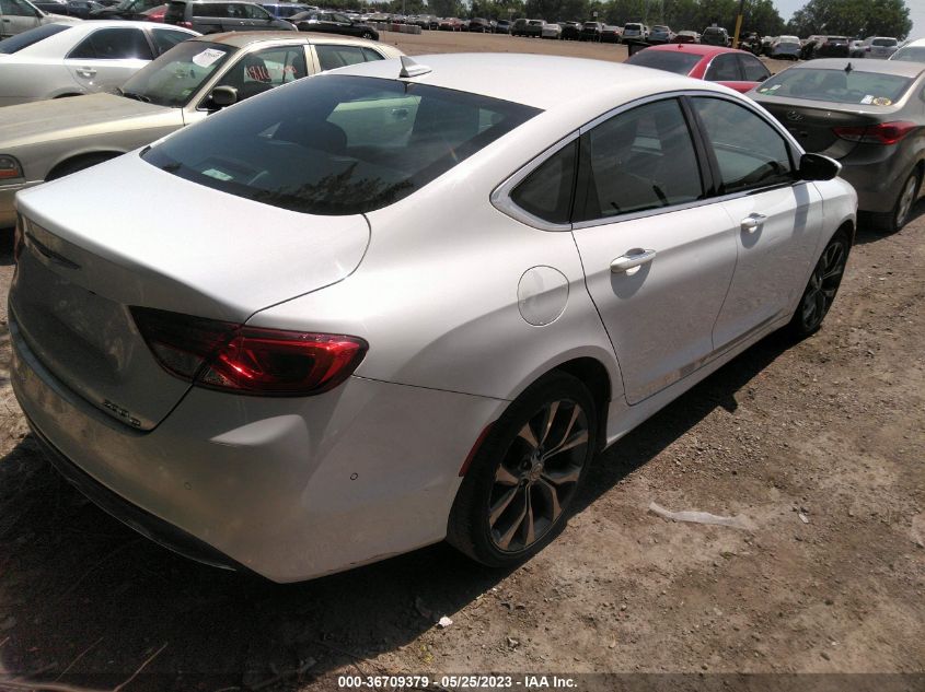 2015 CHRYSLER 200 C - 1C3CCCCB2FN565918
