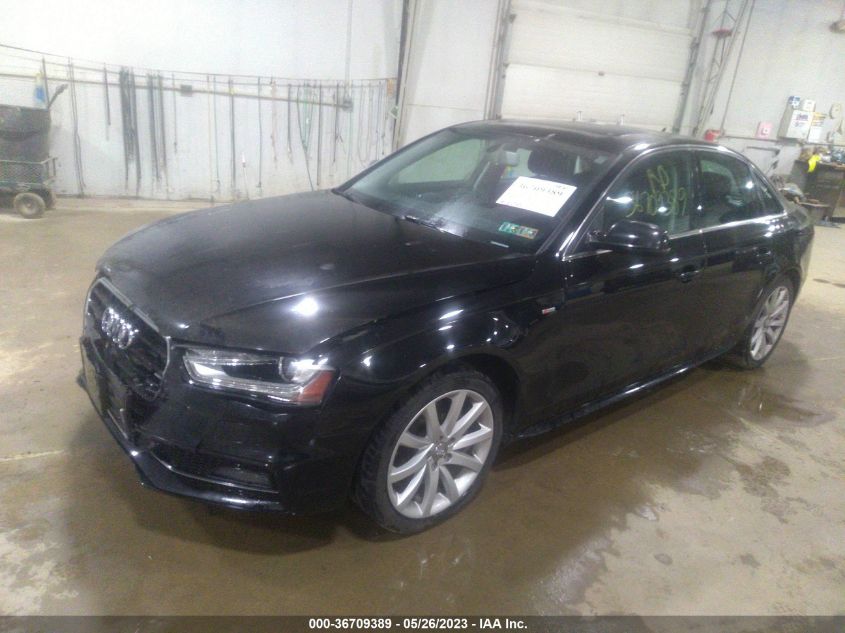 2014 AUDI A4 PREMIUM - WAUBFAFL7EN026309