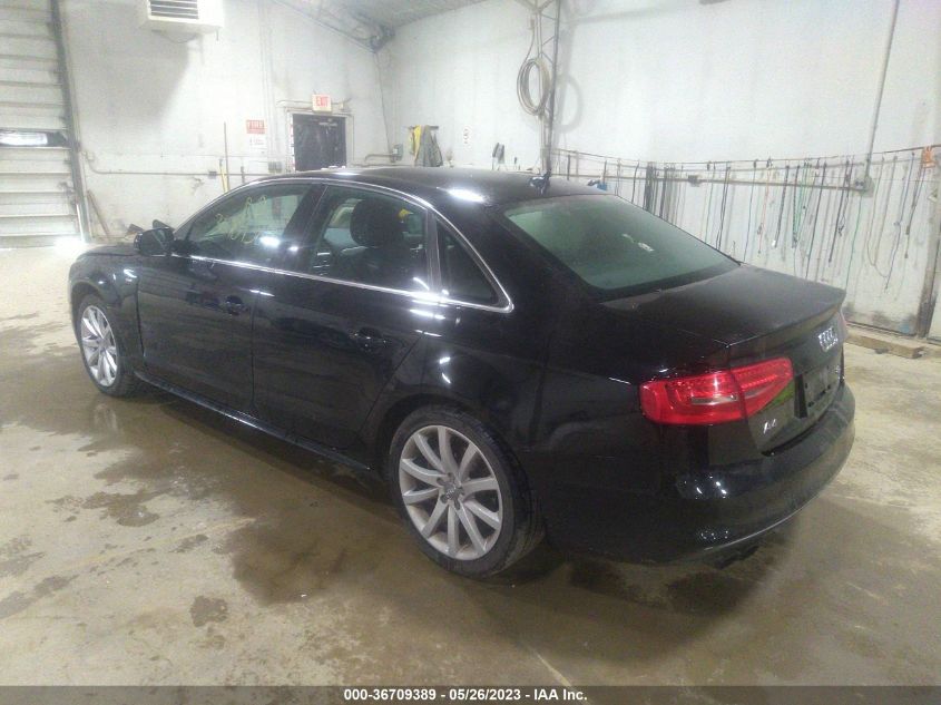 2014 AUDI A4 PREMIUM - WAUBFAFL7EN026309