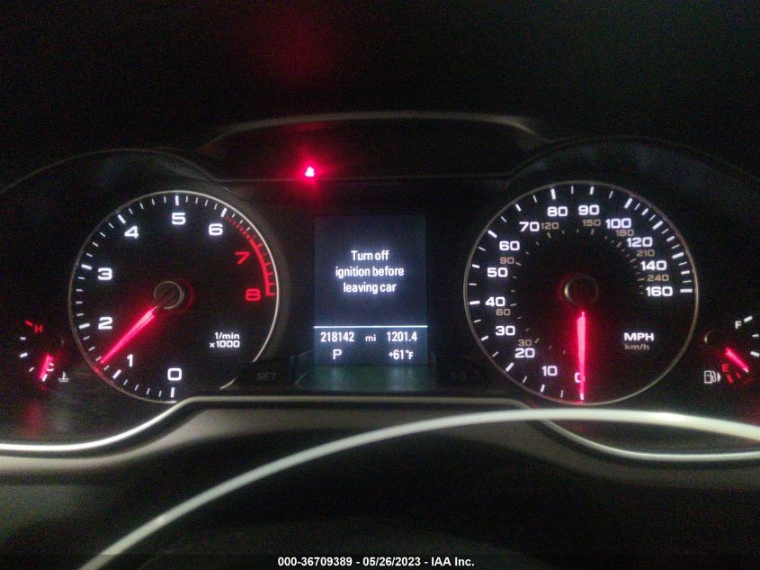 2014 AUDI A4 PREMIUM - WAUBFAFL7EN026309