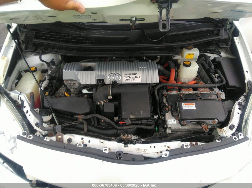 2013 TOYOTA PRIUS ONE/TWO/THREE/FOUR/FIVE - JTDKN3DU6D0353728