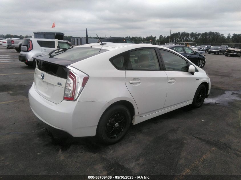 2013 TOYOTA PRIUS ONE/TWO/THREE/FOUR/FIVE - JTDKN3DU6D0353728