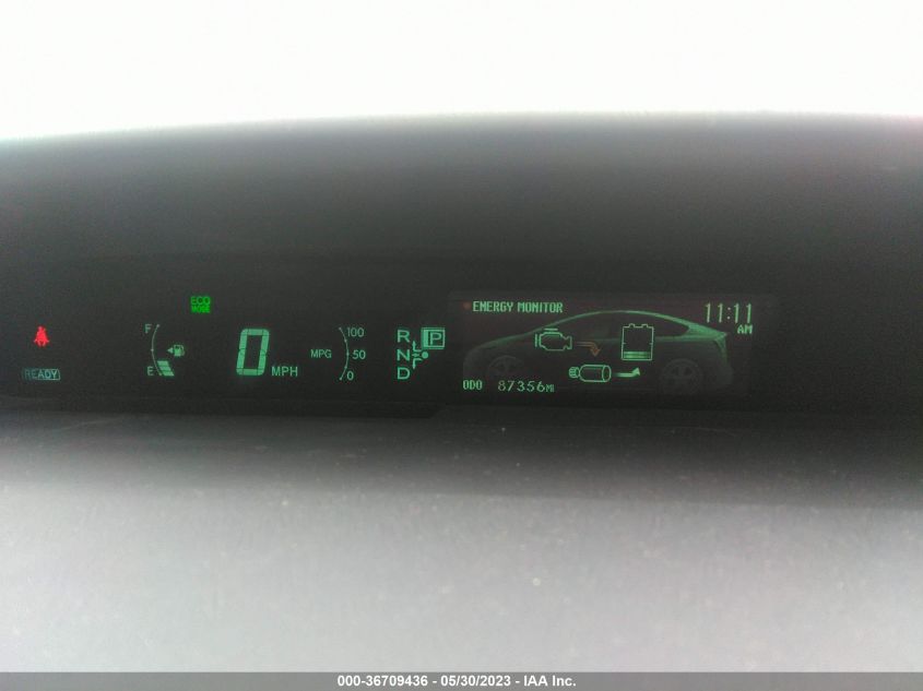 2013 TOYOTA PRIUS ONE/TWO/THREE/FOUR/FIVE - JTDKN3DU6D0353728