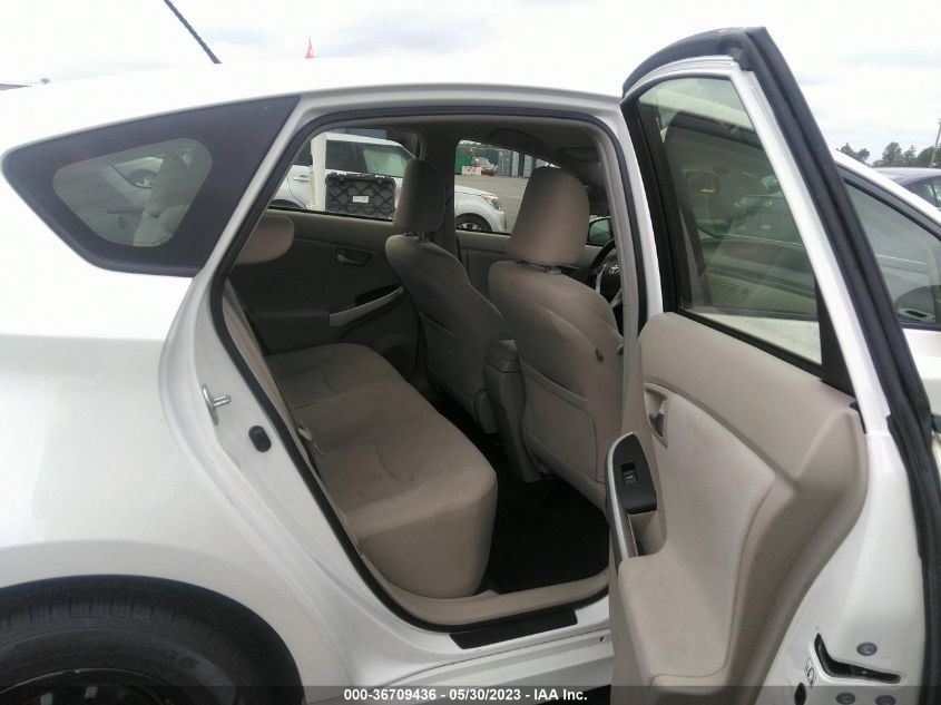2013 TOYOTA PRIUS ONE/TWO/THREE/FOUR/FIVE - JTDKN3DU6D0353728