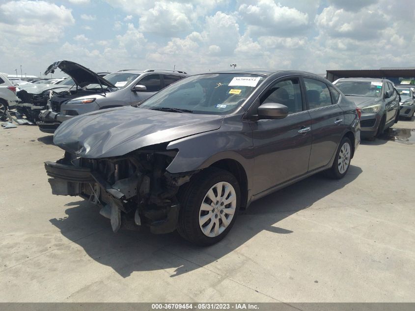 2016 NISSAN SENTRA S - 3N1AB7AP5GY304690