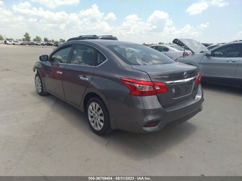 2016 NISSAN SENTRA S - 3N1AB7AP5GY304690