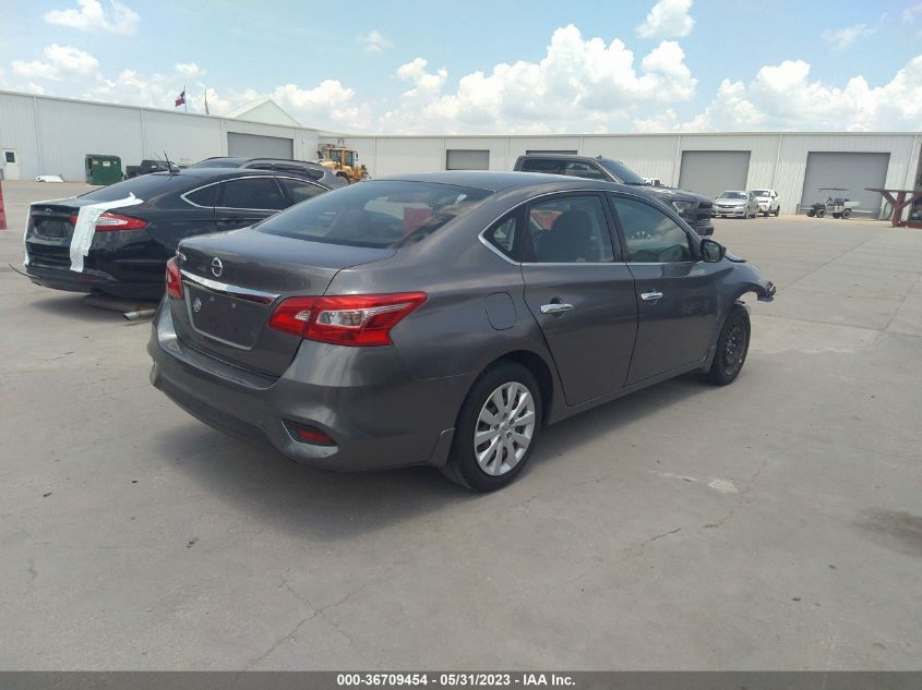 2016 NISSAN SENTRA S - 3N1AB7AP5GY304690