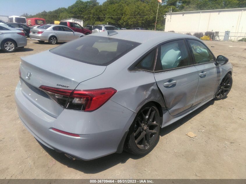 2023 HONDA CIVIC SEDAN SPORT - 2HGFE2F55PH531793