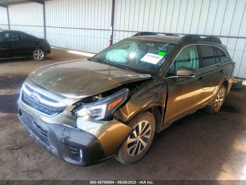VIN 4S4BTAFC3N3208124 2022 SUBARU OUTBACK PREMIUM