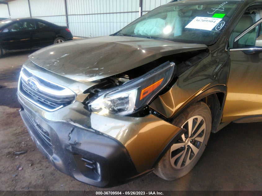 VIN 4S4BTAFC3N3208124 2022 SUBARU OUTBACK PREMIUM
