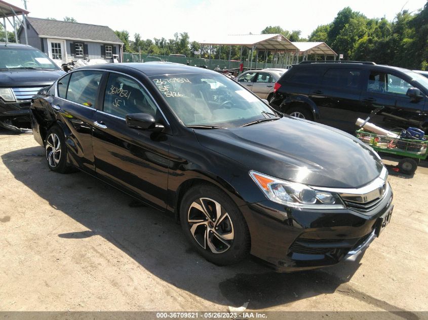 2017 HONDA ACCORD SEDAN LX - 1HGCR2F31HA020569